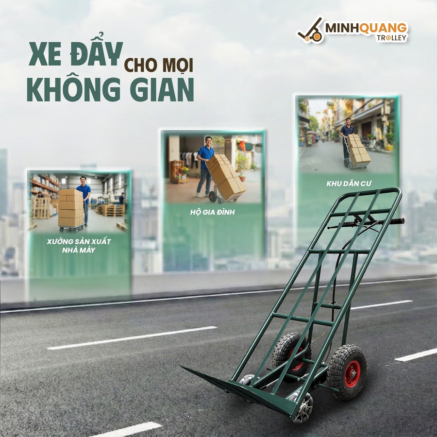 Dự án: Phát triển xe đẩy thông minh “Made in Vietnam” – Minh Quang Trolley